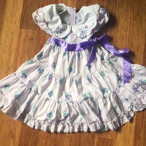 Vintage Daisy Kingdom Violet Dress 3T
